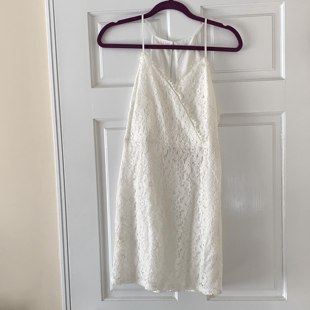 White Lace Dress - Perfect for a Bride-to-be!